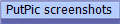 PutPic screenshots
